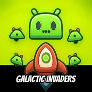 Galactic Invaders game cover