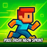 Pixel Dash: NEON Sprint - 8-Bit Classics game